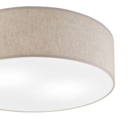 Потолочный светильник SIRJA 2xE27/15W/230V, диаметр 45 см, бежевый