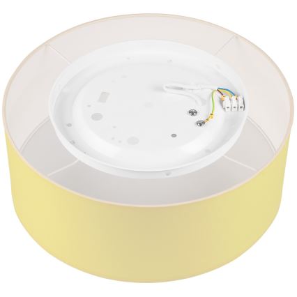 Потолочный светильник SIRJA PASTEL 1xE27/60W/230V диаметр 35 см желтый