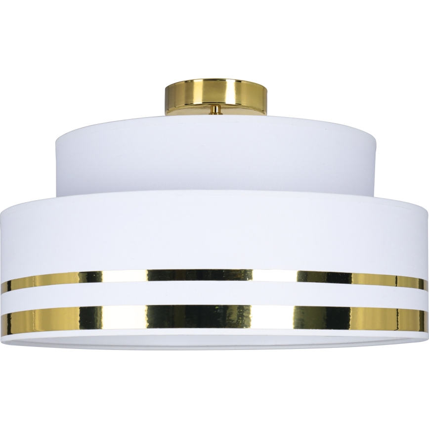 Потолочный светильник TAMI 1xE27/60W/230V диаметр 40 см белый/золотистый