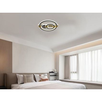 Потолочный светодиодный диммируемый светильник LED/120W/230V 3000-6500K + дистанционный пульт