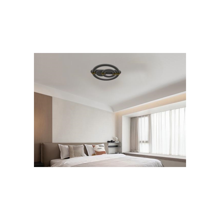 Потолочный светодиодный диммируемый светильник LED/120W/230V 3000-6500K + дистанционный пульт