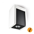 Потолочный точечный светильник LINDO NERO 1xGU10/25W/230V