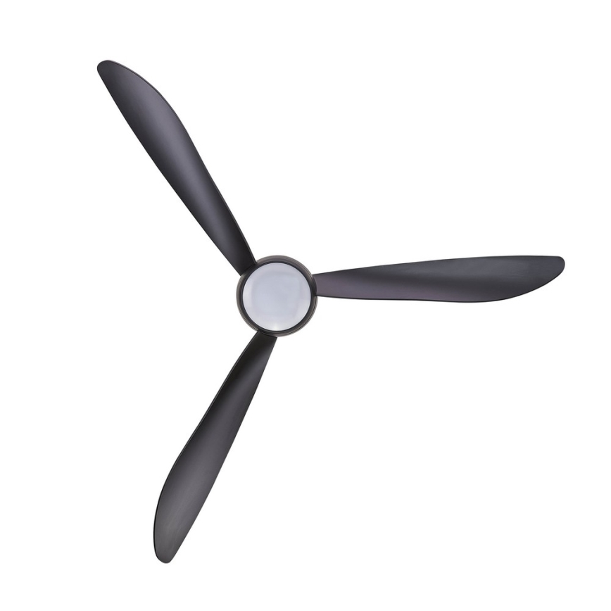 Lucci air 512910 - Светодиодный потолочный вентилятор AIRFUSION NORDIC LED/20W/230V черный + пульт дистанционного управления