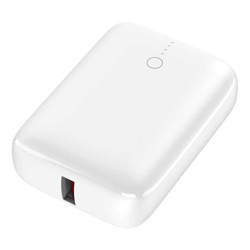 Повербанк Power Delivery Compact 10000 mAh/22,5W/3,7V белый