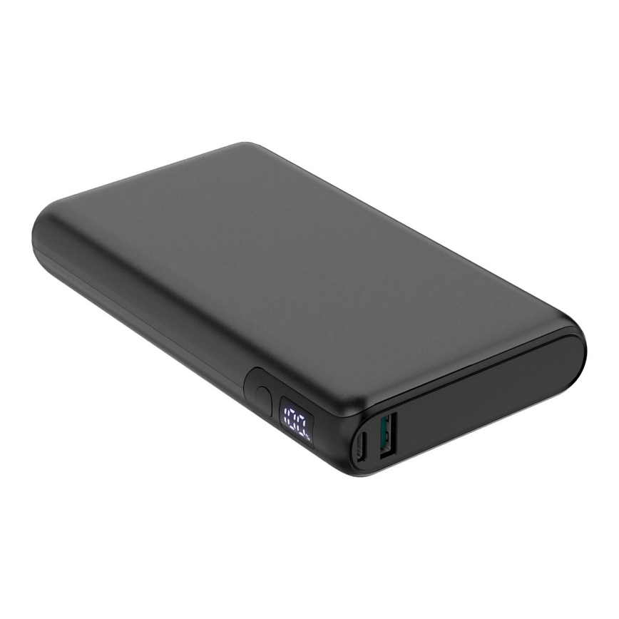 Повербанк со светодиодным дисплеем Power Delivery 30000 mAh/100W/3,7V черный