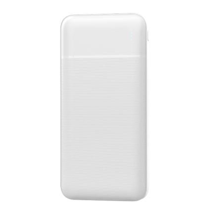 Повербанк (УМБ) 10000 mAh 3,7V білий