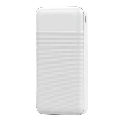 Повербанк (УМБ) 20000 mAh 3,7V білий