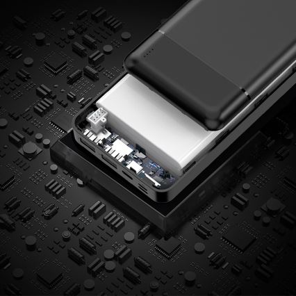 Повербанк (УМБ) 30000 mAh 3,7V чорний