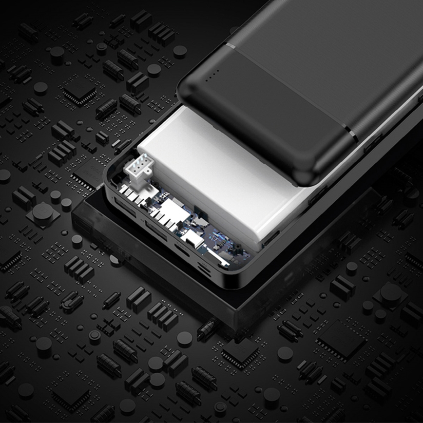 Повербанк (УМБ) 30000 mAh 3,7V чорний