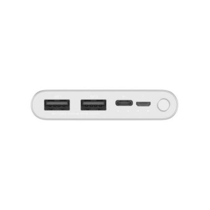 Повербанк зі швидкісною зарядкою Xiaomi Mi PowerBank 3 Fast Charge 10000mAh срібний