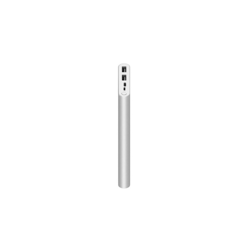 Повербанк зі швидкісною зарядкою Xiaomi Mi PowerBank 3 Fast Charge 10000mAh срібний