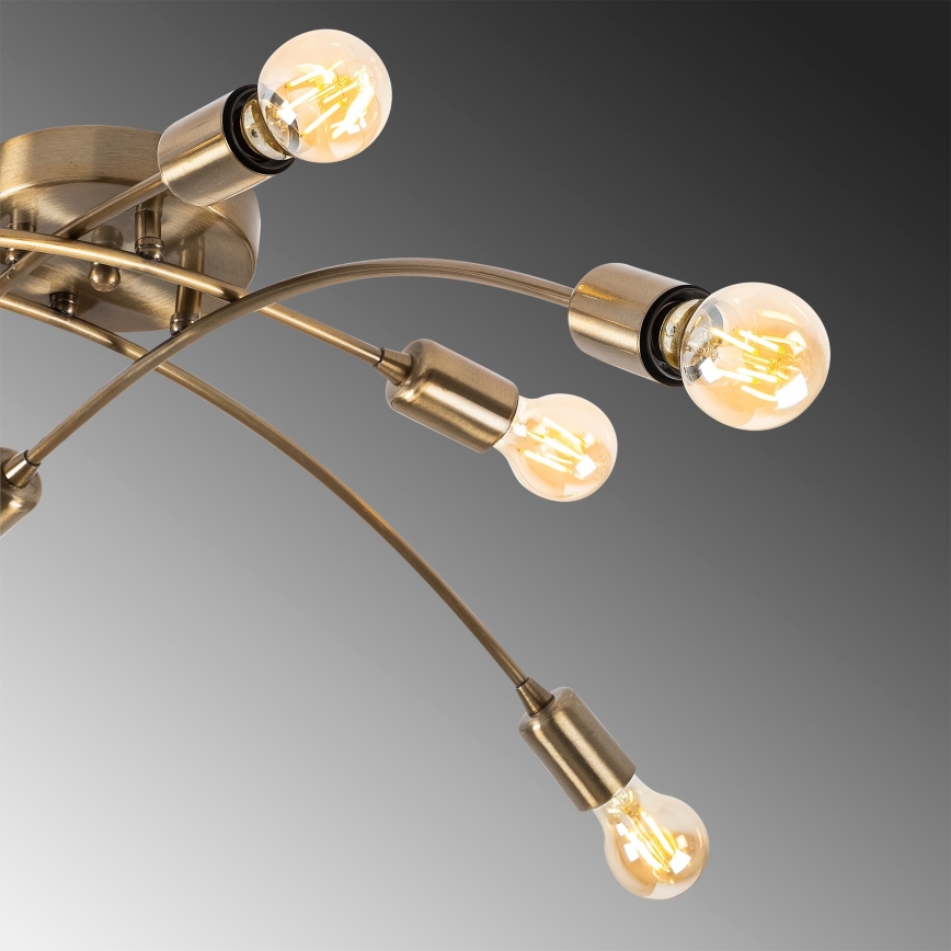 Поверхностно-монтируемая люстра BANANA 8xE27/40W/230V