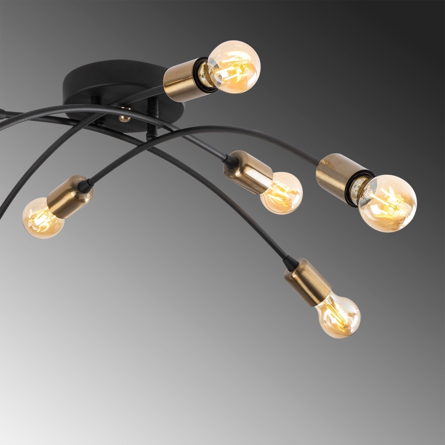 Поверхностно-монтируемая люстра BANANA 8xE27/40W/230V