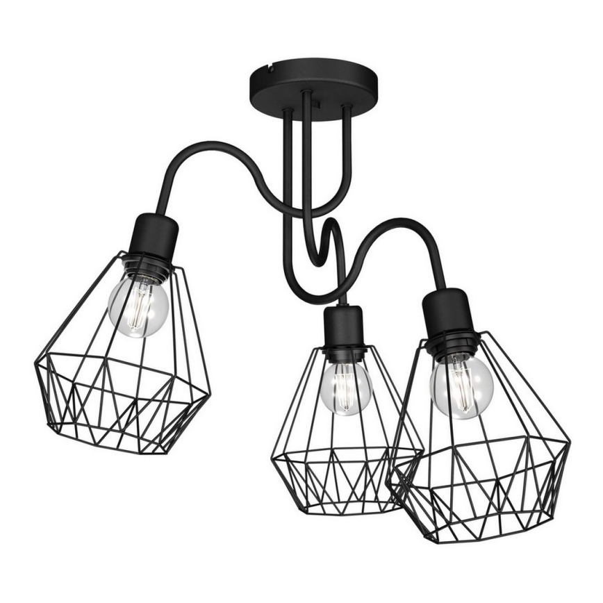 Поверхностно-монтируемая люстра BERGEN 3xE27/60W/230V