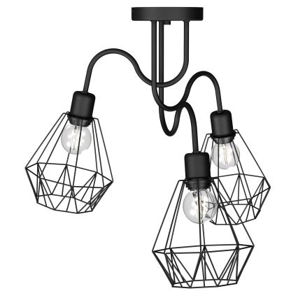 Поверхностно-монтируемая люстра BERGEN 3xE27/60W/230V