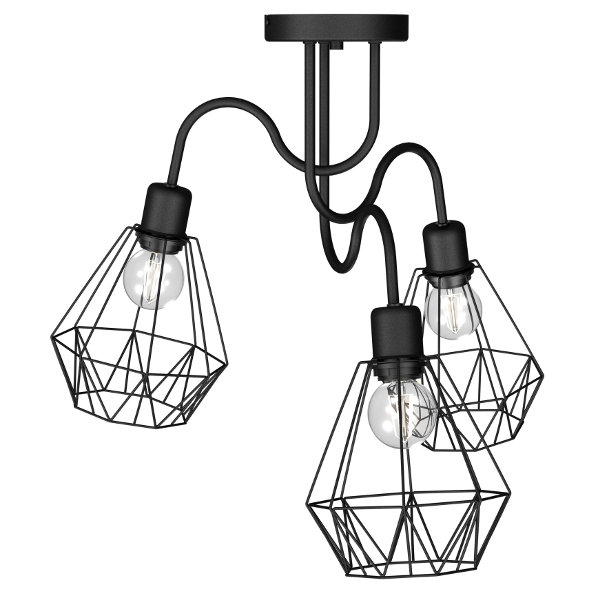Поверхностно-монтируемая люстра BERGEN 3xE27/60W/230V