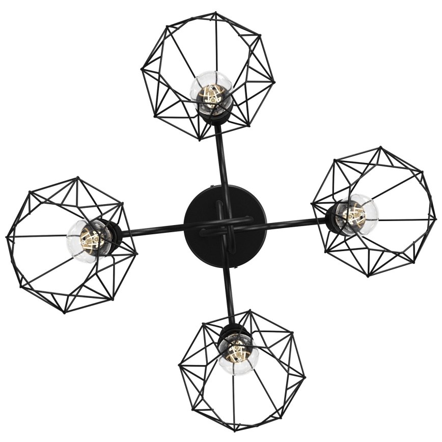 Поверхностно-монтируемая люстра BERGEN 4xE27/60W/230V