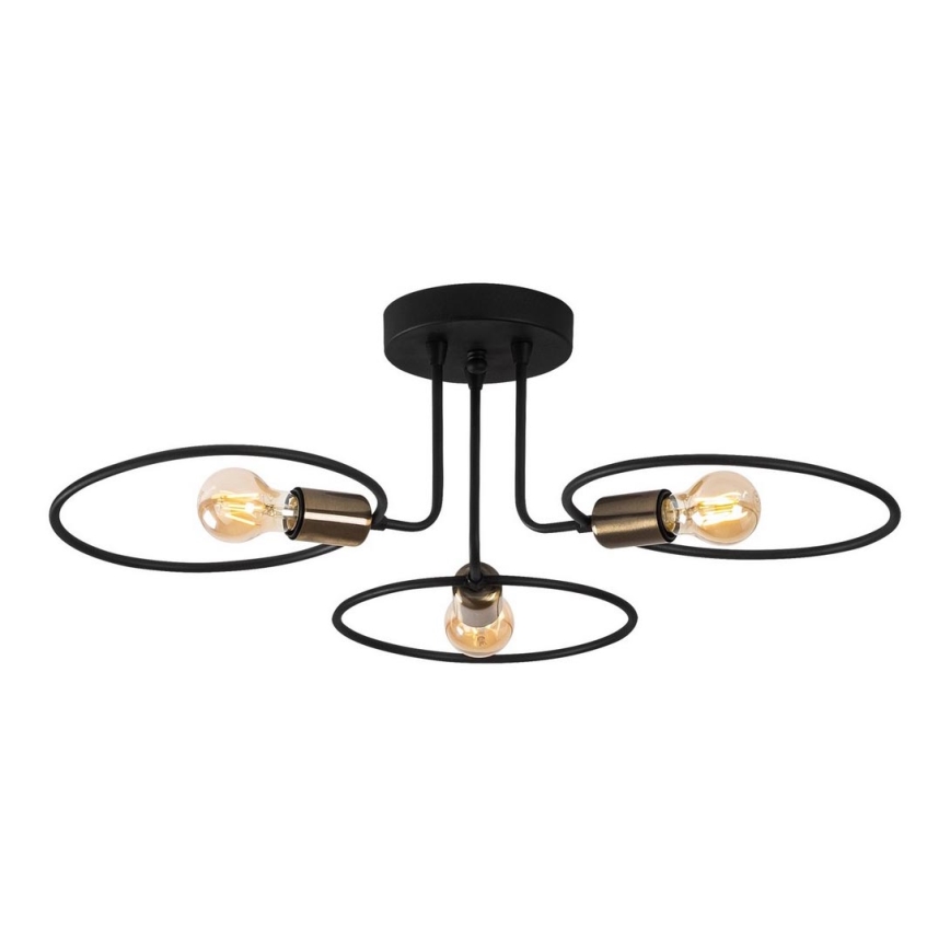 Поверхностно-монтируемая люстра CIRCLE 3xE27/40W/230V