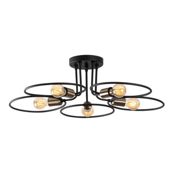 Поверхностно-монтируемая люстра CIRCLE 5xE27/40W/230V