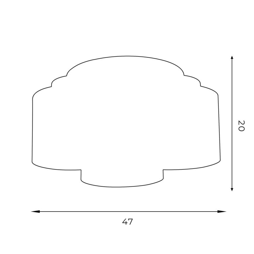 Поверхностно-монтируемая люстра HAVARD 3xE27/60W/230V черная/латунь