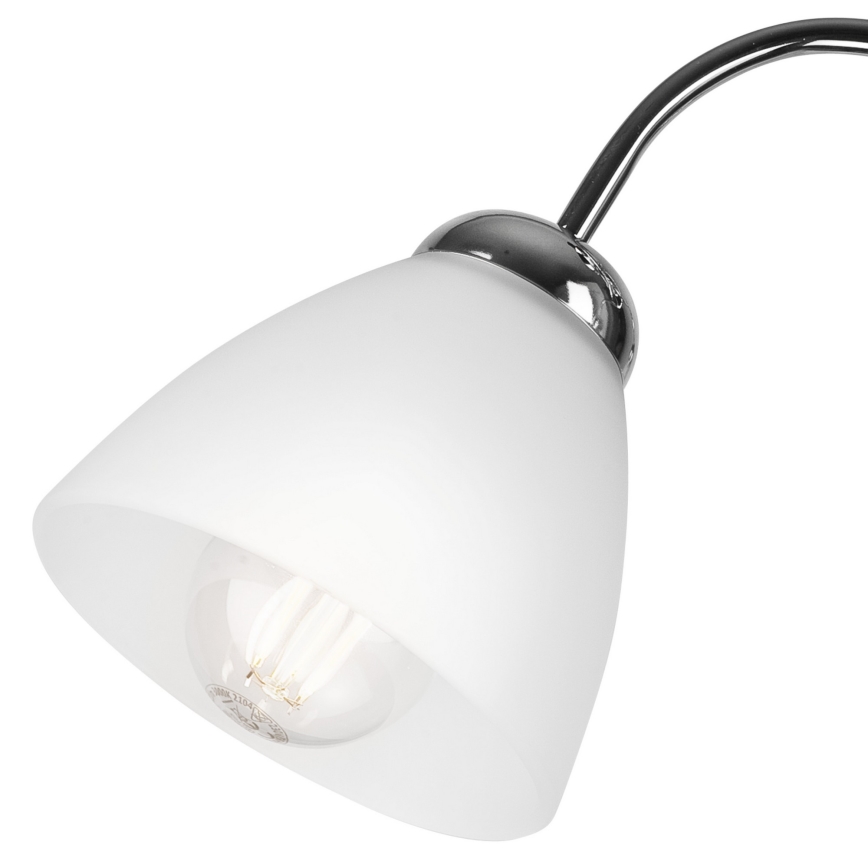 Поверхностно-монтируемая люстра MIRANDA 3xE27/60W/230V блестящий хром
