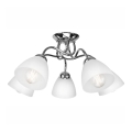 Поверхностно-монтируемая люстра MIRANDA 5xE27/60W/230V блестящий хром