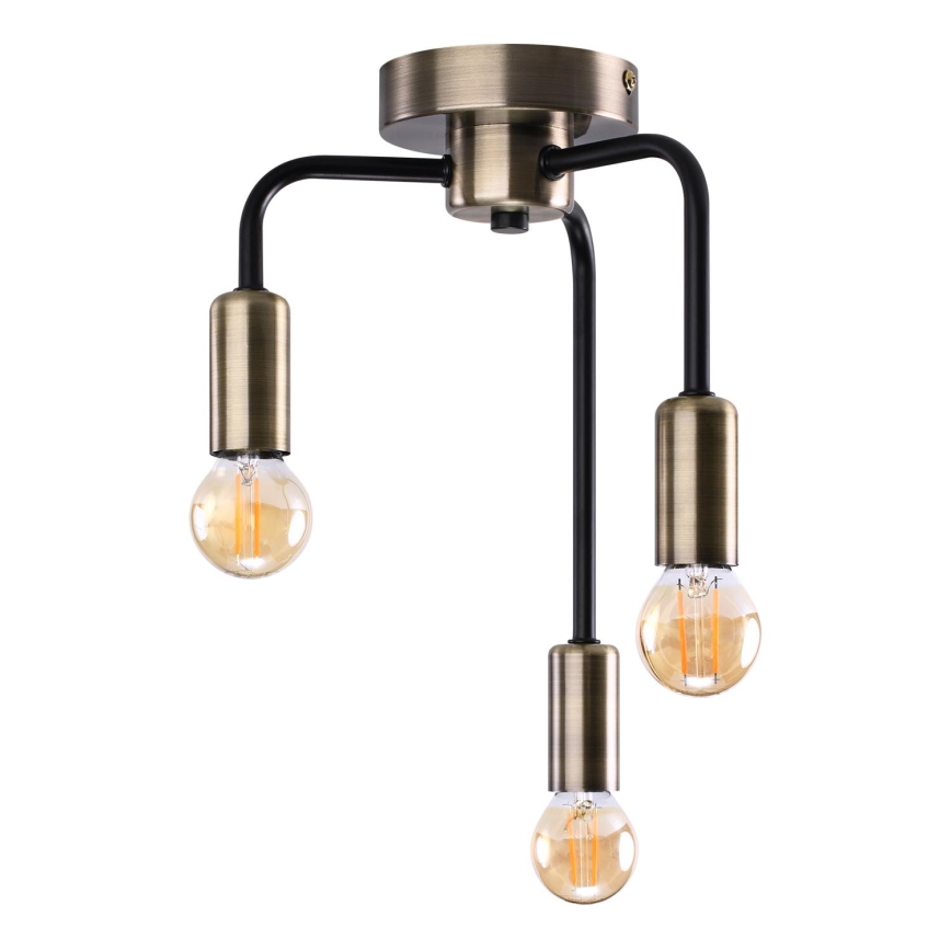 Поверхностно-монтируемая люстра SAGA 3xE27/40W/230V