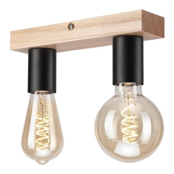 Поверхностно-монтируемая люстра VITO OAK 2xE27/60W/230V дуб