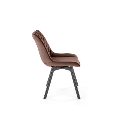 Поворотный обеденный стул OMBRA, 1 шт., коричневый