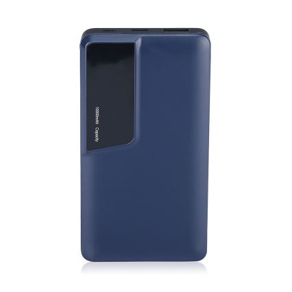 Power Bank з дисплеєм 10000mAh/3,7V синя