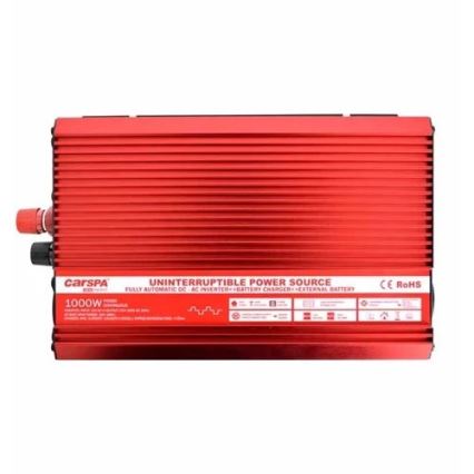 Преобразователь напряжения CARSPA 1000W/12/230V + ИБП + зарядное устройство