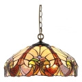 Prezent 1700 - Люстра на цепи TIFFANY XX 2xE27/60W/230V
