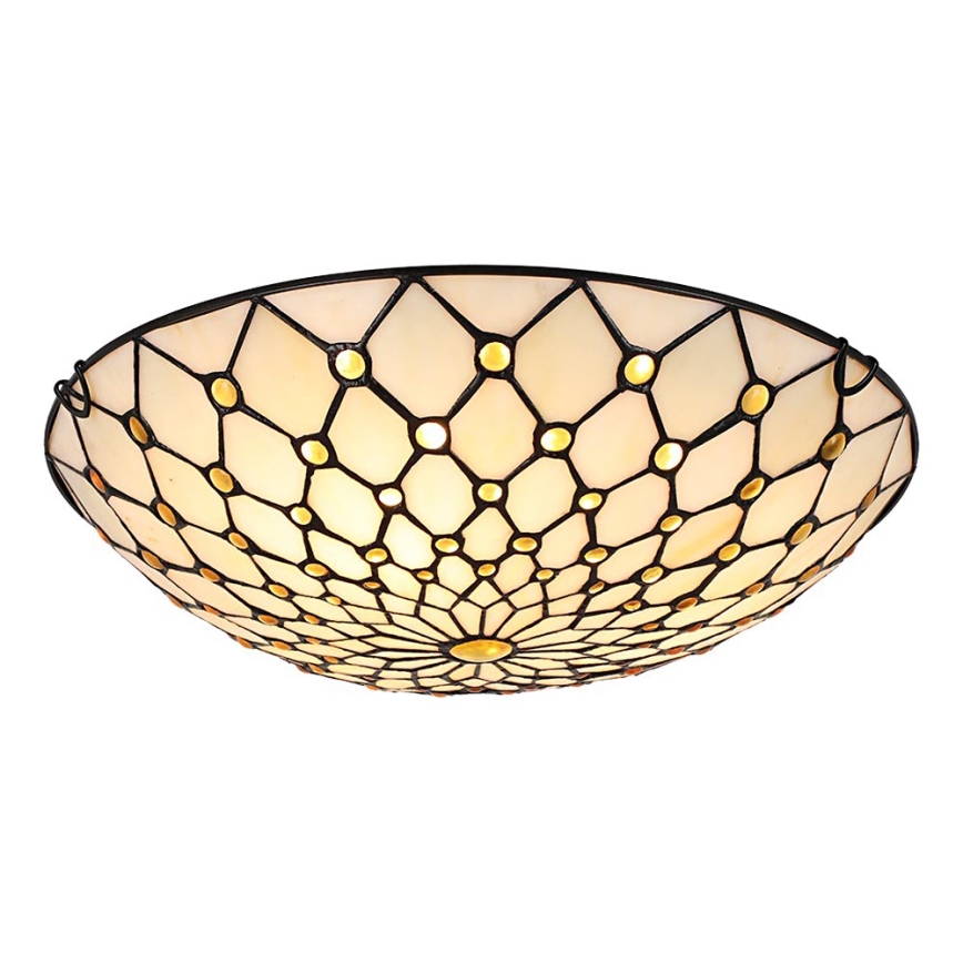 Prezent 1713 - Потолочный светильник TIFFANY 3xE27/40W/230V