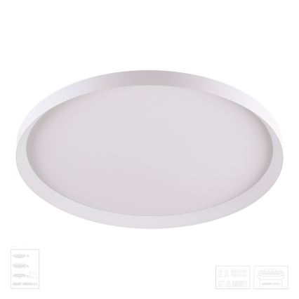 Prezent 17310 - потолочный светильник ADRA, LED 42 Вт/230 В + LED 13 Вт, 3000/4000/6000 К, Ø 48,5 см, белый
