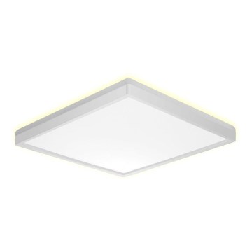 Prezent 27309 - Світлодіодний стельовий світильник для ванної кімнати CORDIA SQ LED/24W/230V 3000/6000K IP54 білий