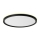 Prezent 27310 - Светодиодный потолочный светильник для ванной комнаты CORDIA LED/12W/230V 3000/6000K IP54 черный