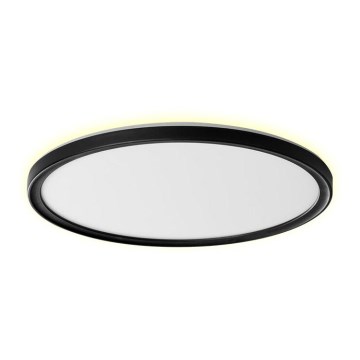 Prezent 27310 - Світлодіодний стельовий світильник для ванної кімнати CORDIA LED/12W/230V 3000/6000K IP54 чорний