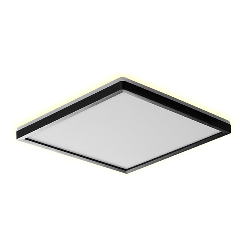 Prezent 27313 -Світлодіодний стельовий світильник для ванної кімнати CORDIA SQ LED/18W/230V 3000/6000K IP54 чорний