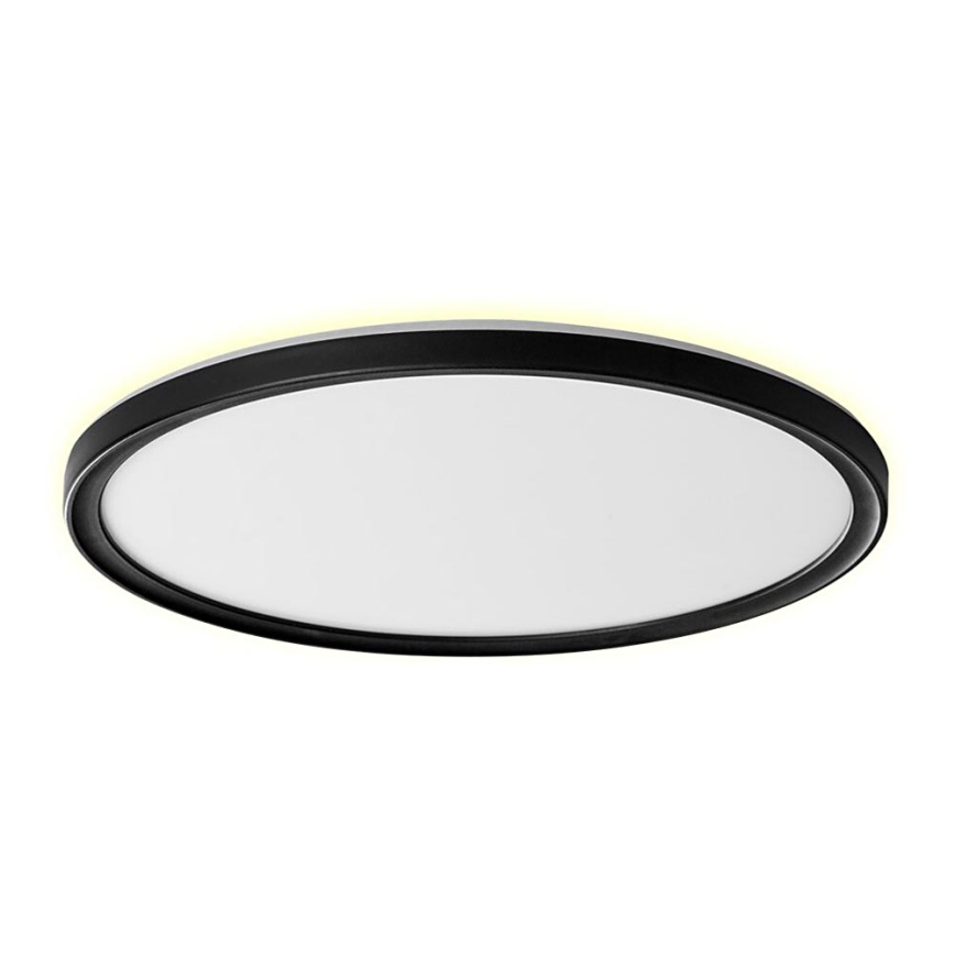 Prezent 27314 - Светодиодный потолочный светильник для ванной комнаты CORDIA LED/24W/230V 3000/6000K IP54 черный
