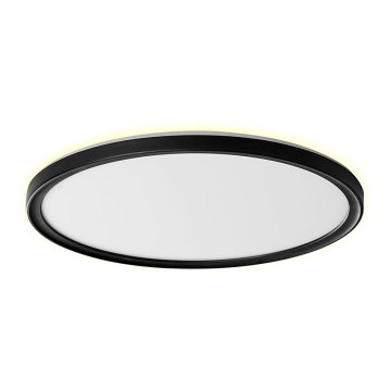 Prezent 27314 - Світлодіодний стельовий світильник для ванної кімнати CORDIA LED/24W/230V 3000/6000K IP54 чорний