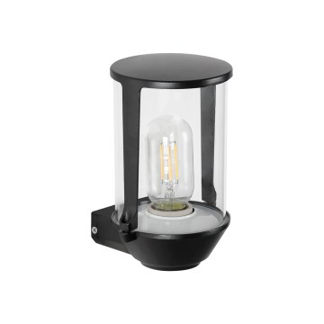 Prezent 28212A - Вуличний настінний світильник TOBBO 1xE27/35W/230V IP54 чорний