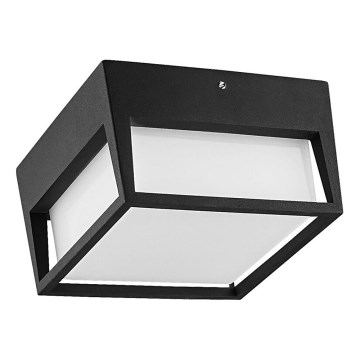 Prezent 31311 - Вуличний світлодіодний стельовий світильник GEST LED/9W/230V IP44 чорний