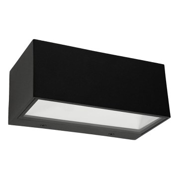 Prezent 31313 - Вуличний світлодіодний настінний світильник TANUK LED/9W/230V IP54 чорний