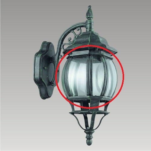 Prezent 39001 - Запасне скло для вуличного світильника PRINZ E27