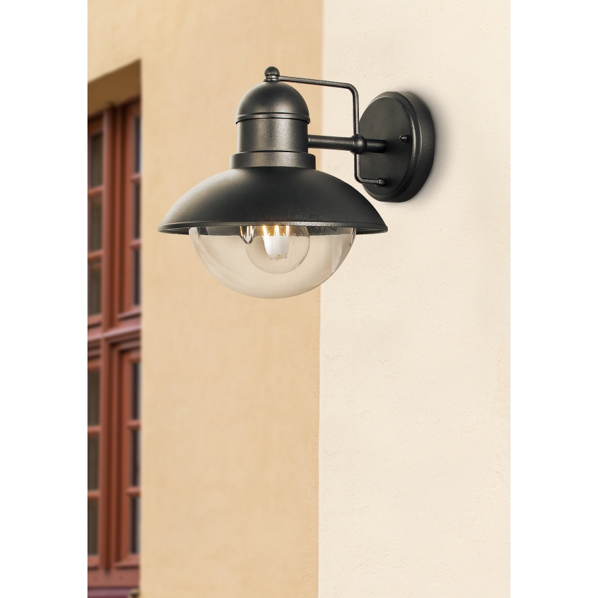 Prezent 39036 - Уличный настенный светильник HECTOR 1xE27/60W/230V IP44