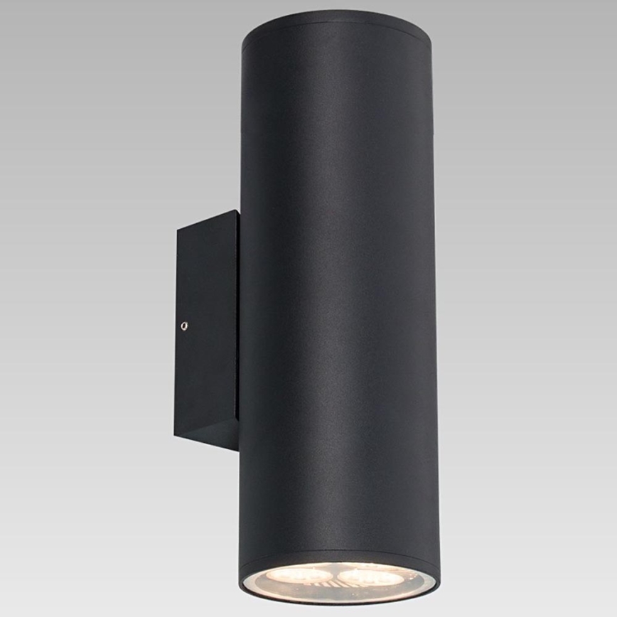 Prezent 39037 - Вуличний настінний світильник RETO XL 2xE27/60W/230V IP54
