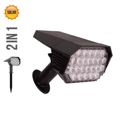 Prezent 65285 - Світлодіодний світильник на сонячній батареї 2в1 FOLD LED/4,8W/3,7V IP65 1200 mAh