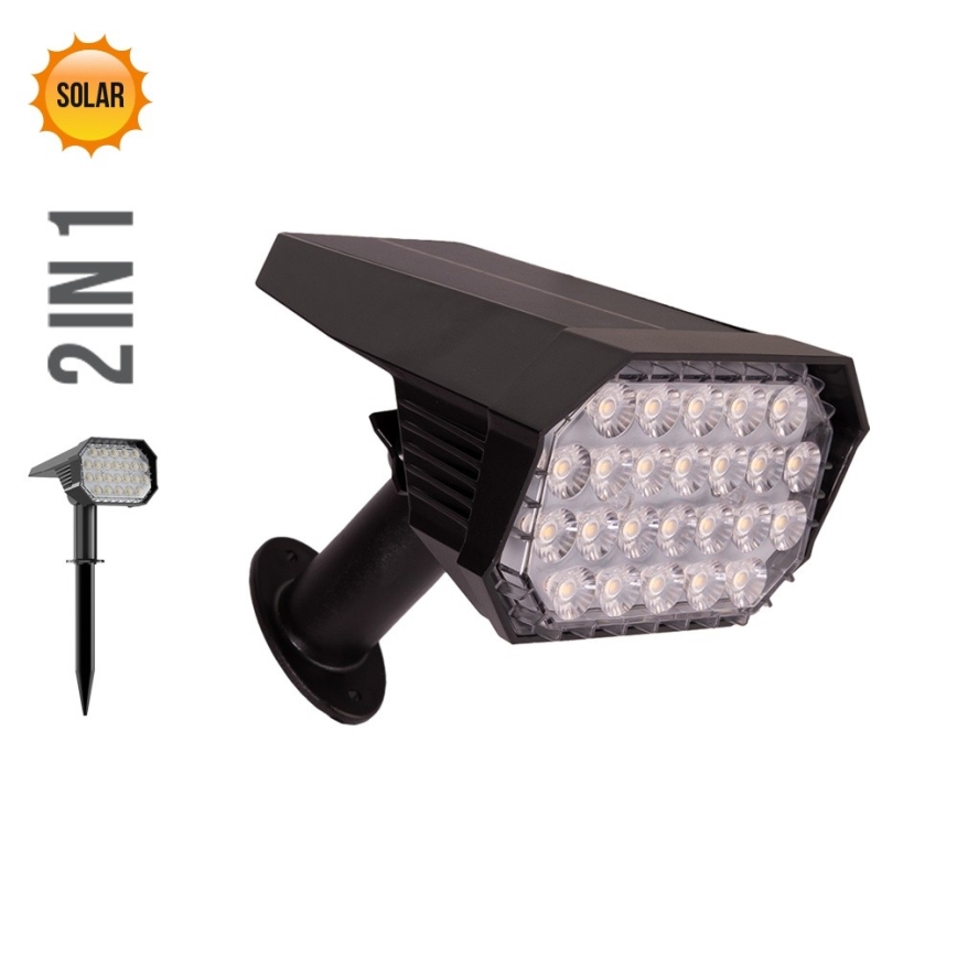 Prezent 65285 - Світлодіодний світильник на сонячній батареї 2в1 FOLD LED/4,8W/3,7V IP65 1200 mAh
