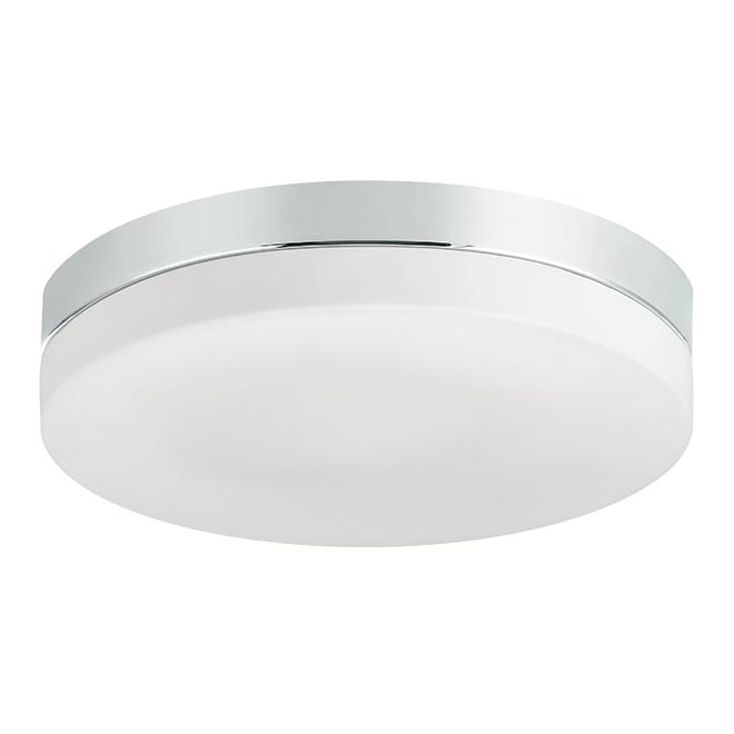 Prezent 67109 - Стельовий світильник для ванної кімнати PILLS 1xE27/60W/230V IP44 глянцевий хром