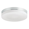 Prezent 67110 - Ванна кімната стельове світильник PILLS 1xE27/60W/230V IP44 блискучий хром